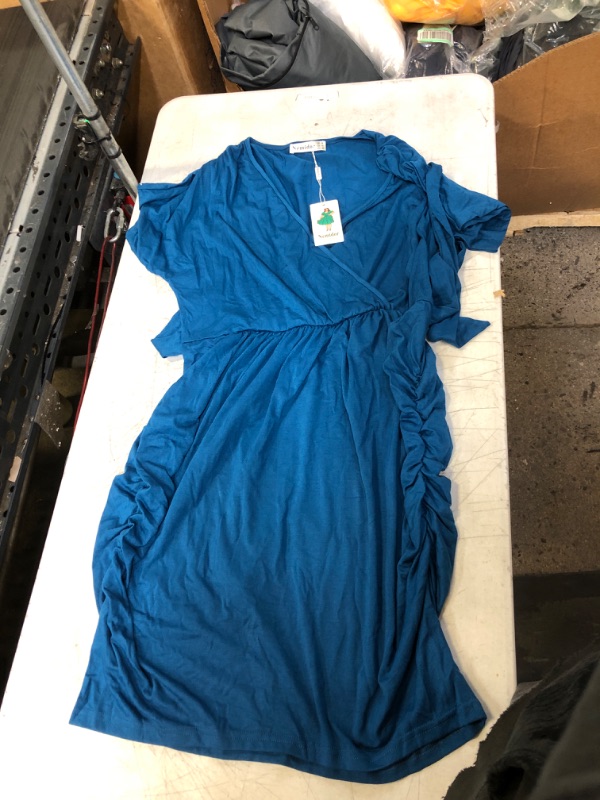 Photo 1 of Blue Women's Dress, Size 14