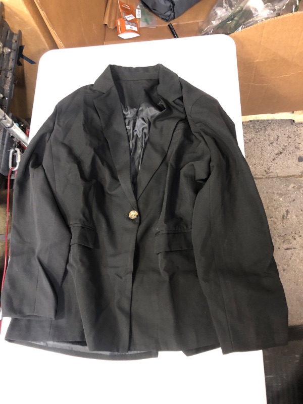 Photo 1 of Black Suit Jacket, Size XXL