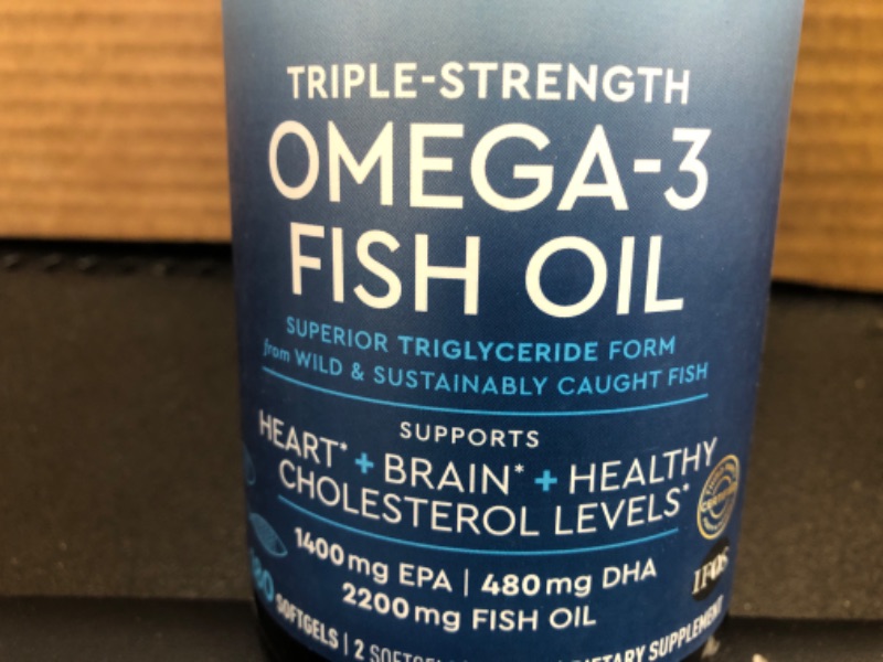 Photo 2 of EXP DATE 05/2024----Omega 3 Fish Oil 