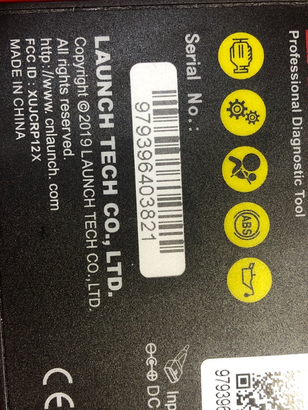 Photo 3 of LAUNCH CRP129X Elite OBD2 Scanner, 8 Reset TPMS/Oil/EPB/SAS/BMS/Throttle Reset,Injector Coding, Lifetime Free Wi-Fi Update, ABS SRS Transmission Check Engine Light Code Reader, Auto VIN, Battery Test