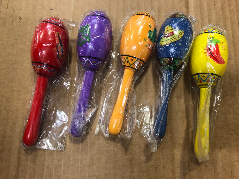 Photo 1 of 5 PCS Mini Festival Maracas Toys