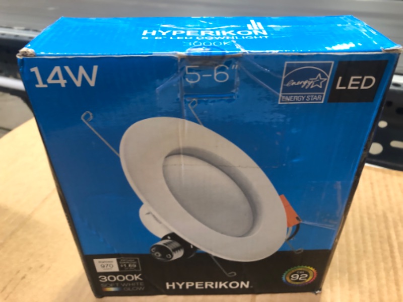 Photo 2 of 1pc Hyperikon 6 Inch LED Recessed Lighting