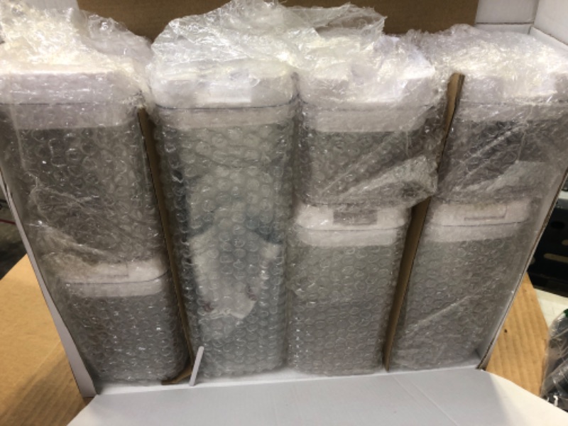 Photo 1 of 7pcs Plastic Storage Containers Small Sizes