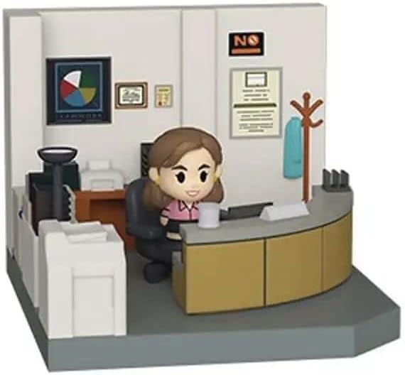 Photo 1 of POP Funko TV: Mini Moments: The Office - Pam with Chase , Multicolor, (57392)