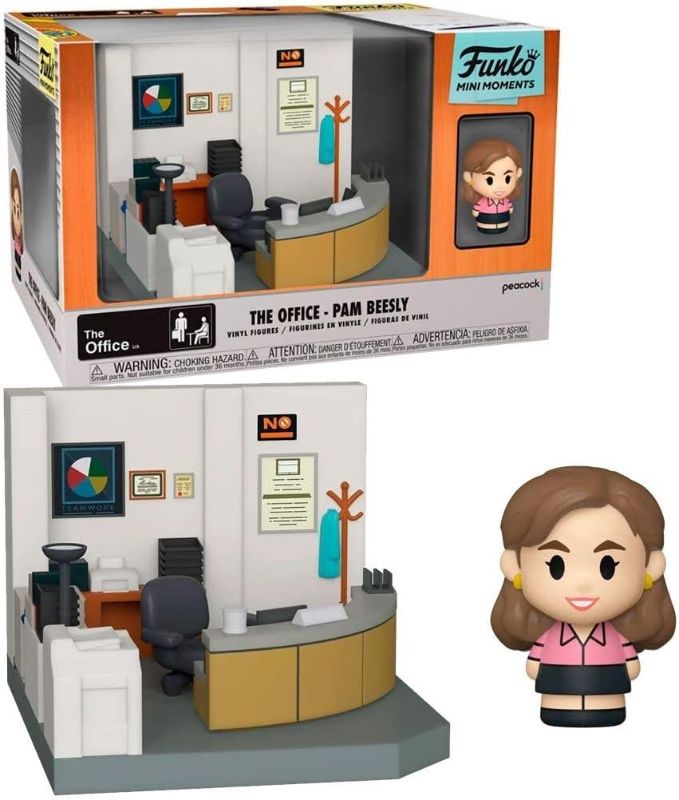 Photo 3 of POP Funko TV: Mini Moments: The Office - Pam with Chase , Multicolor, (57392)