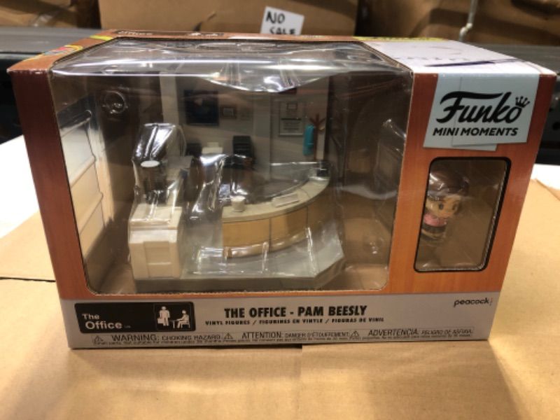 Photo 2 of POP Funko TV: Mini Moments: The Office - Pam with Chase , Multicolor, (57392)
