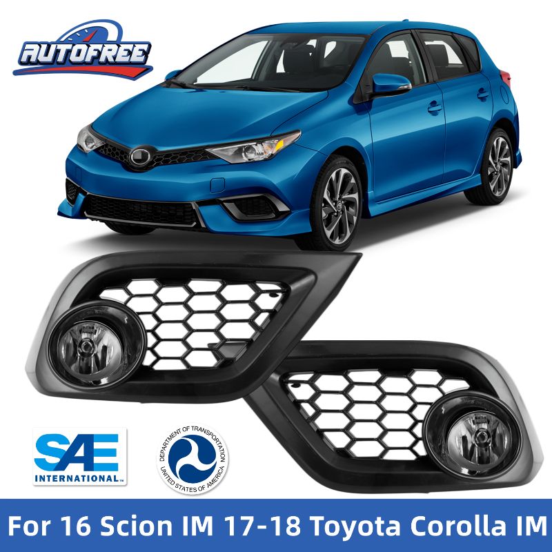 Photo 1 of Fog Lights For 16 Scion IM 2017-2018 Toyota Corolla IM w/Bezel Switch Wiring Kit
