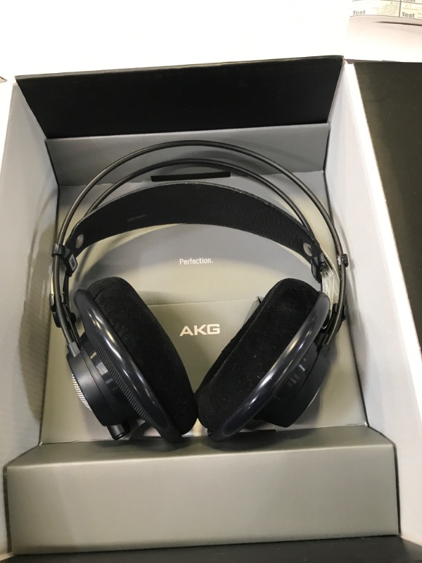 Photo 2 of AKG Pro Audio K702 Over-Ear, Open-Back, Flat-Wire, Reference Studio Headphones,Black