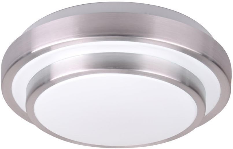 Photo 1 of AFSEMOS 8.3-Inch LED Flush Mount Ceiling Light, 12W 960LM 80W Incandescent (22W Fluorescent) Bulbs Equivalent, Round Flush Mount Lighting, LED Ceiling Light for Kitchen Bathroom Dining Room
