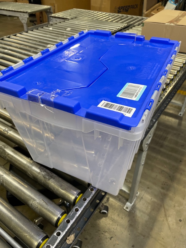 Photo 1 of Akro-Mils Keep Box Container with Lid, 12 gal