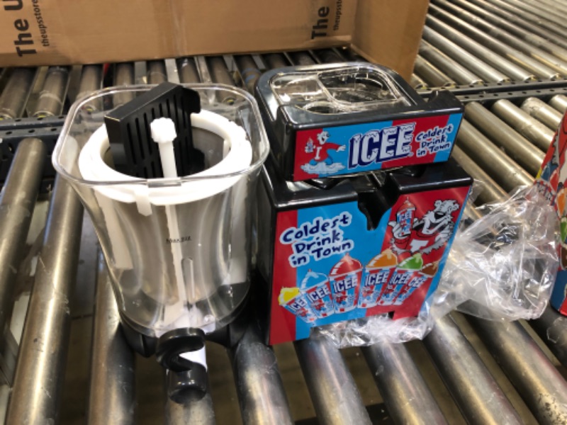 Photo 2 of iscream Genuine ICEE Brand Counter-Top Sized ICEE Slushie Maker - Spins Your Pre-Chilled Ingredients with Your Ice into ICEE Slushies!