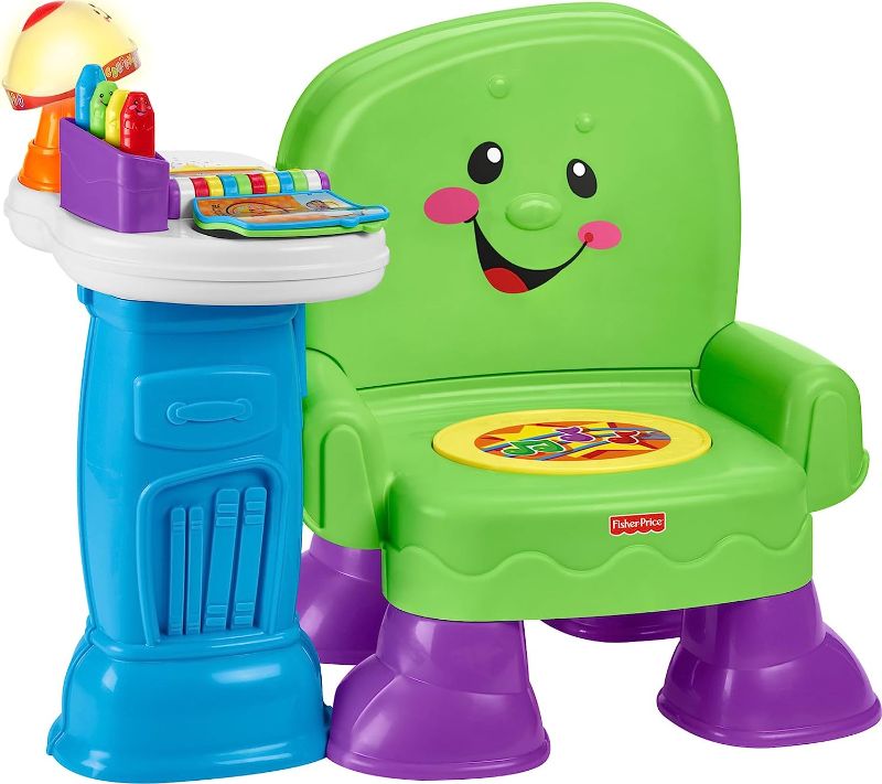 Photo 1 of Fisher-Price Laugh & Learn Toddler Toy Song & Story Learning Chair with Music Lights and Activities for Ages 1+ Years
