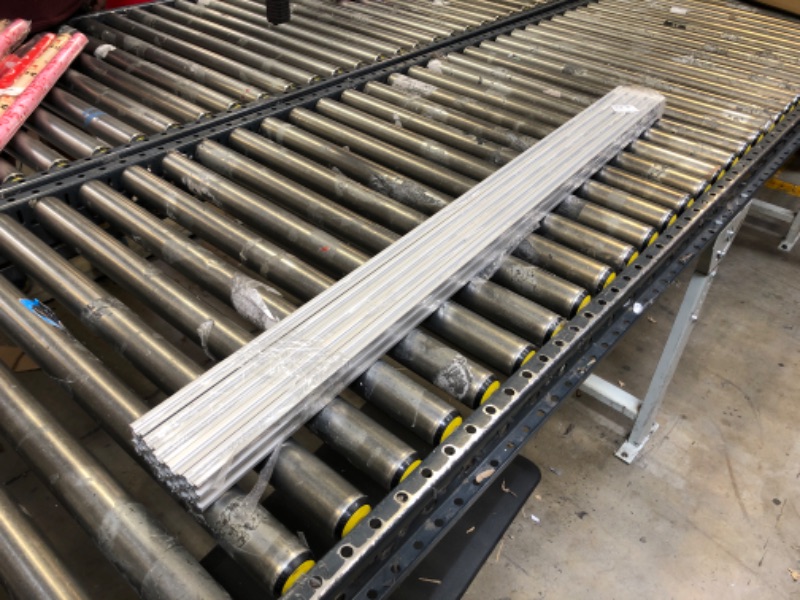 Photo 1 of 10PCS V Slot 2020 Aluminum Extrusion European Standard 1220mm(48’’) Length Anodized Linear Rail for CNC DIY 3D Printer and Industrial Bracket Making Silver 1.22M(48'') 2020 V Slot Silver