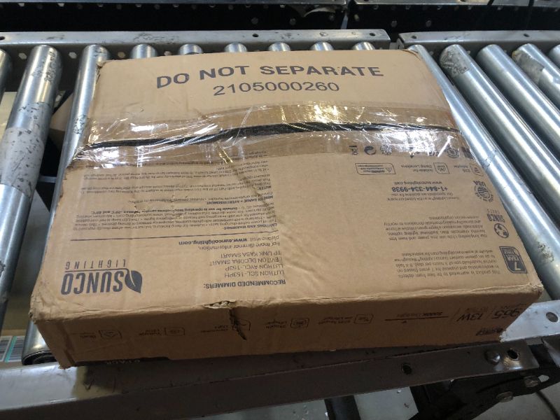 Photo 1 of Sunco Lighting 5/6 Inch LED Can Lights Retrofit Recessed Lighting, Baffle Trim, Dimmable, 5000K Daylight, 13W=75W, 965 LM, Damp Rated, Replacement Conversion Kit – UL Energy Star Listed 6 Pack 5000K Daylight 5/6 inch