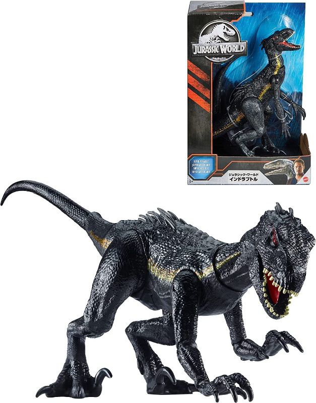 Photo 1 of Jurassic World Fallen Kingdom Indoraptor Dinosaur Action Figure with Movable Joints, Toy Gift