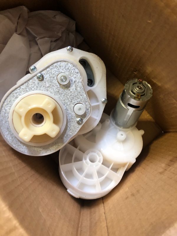 Photo 1 of JONATURE 12V Motor and Gearbox Assembly Set for Peg Perego Children Ride On Car, 12 Volt Peg-Perego John-Deere Gator XUV Polaris Sportsman 700 Gear Box 2 Pcs