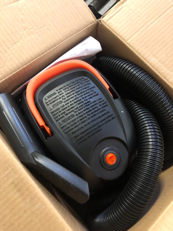 Photo 3 of Armor All Mate Wet/Dry Utility Vac (AA1550902), Orange