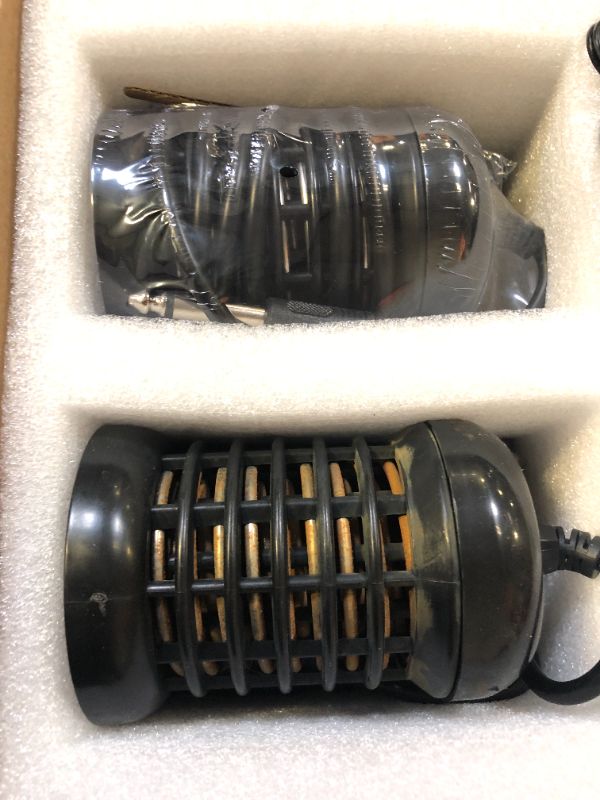 Photo 1 of Ionic Detox Foot Bath Cleanse Spa with Basin 100 Liners and Two Round Arrays (Black Array Combo) ---- NEEDS CLEANING BEFORE USE / MISSING CARRYING CASE 