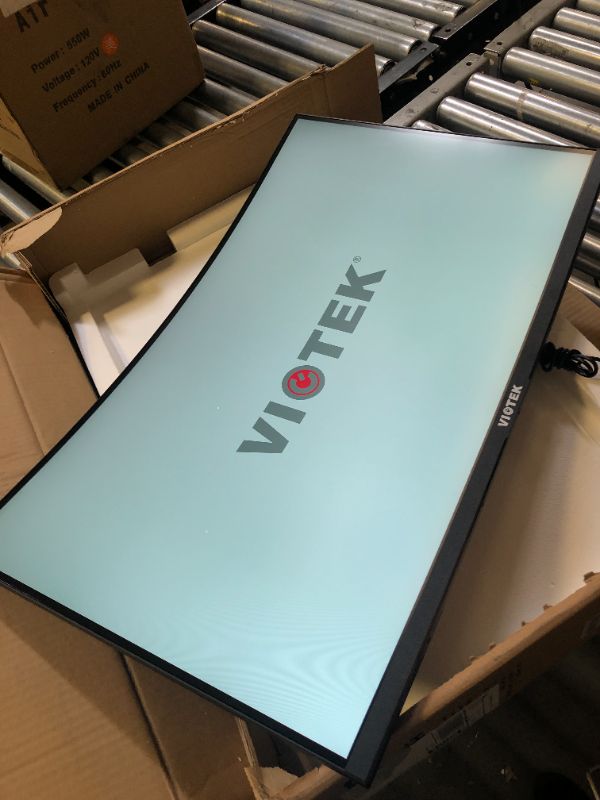 Photo 3 of Viotek GNV32DBE 32-Inch Curved Gaming Monitor | 2560x1440p QHD | 165Hz | 120% sRGB | FreeSync/G-Sync | 2X DP, 1x HDMI 2.0 | 3 Years Zero Dead Pixels 32-inch 165hz 1440p GNV32DBE