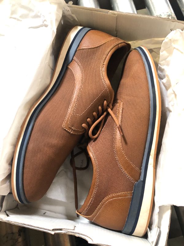 Photo 3 of ALDO Men's Eowoalian Oxford Size 8 Cognac