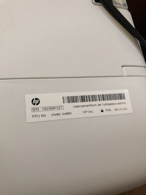 Photo 8 of HP DeskJet 3700 Compact All-in-One Wireless Printer, HP Instant Ink