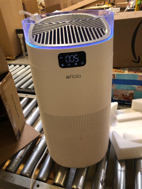 Photo 3 of Afloia Air Purifier for Home large room, up to 1500 Sq Ft, H13 True HEPA Filter?4 Stage Filtration for Allergies Pets Odors Dust Pollen Smoke, Smart Air Cleaner WiFi Alexa Control , 2022 Upgrade Model
