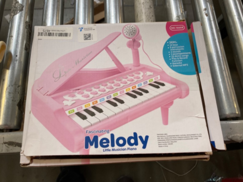 Photo 2 of kids toy piano pink 