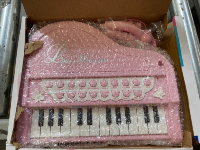 Photo 1 of kids toy piano pink 