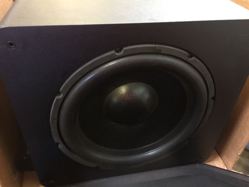 Photo 2 of Monoprice 12 Inch 150 Watt Powered Subwoofer, Black (109723)