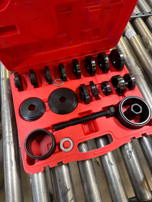 Photo 2 of DAYUAN 23pcs FWD Front Wheel Drive Bearing Removal Tool, Wheel Bearing Press Kit Bearing Adapters Bearing Installer Tool