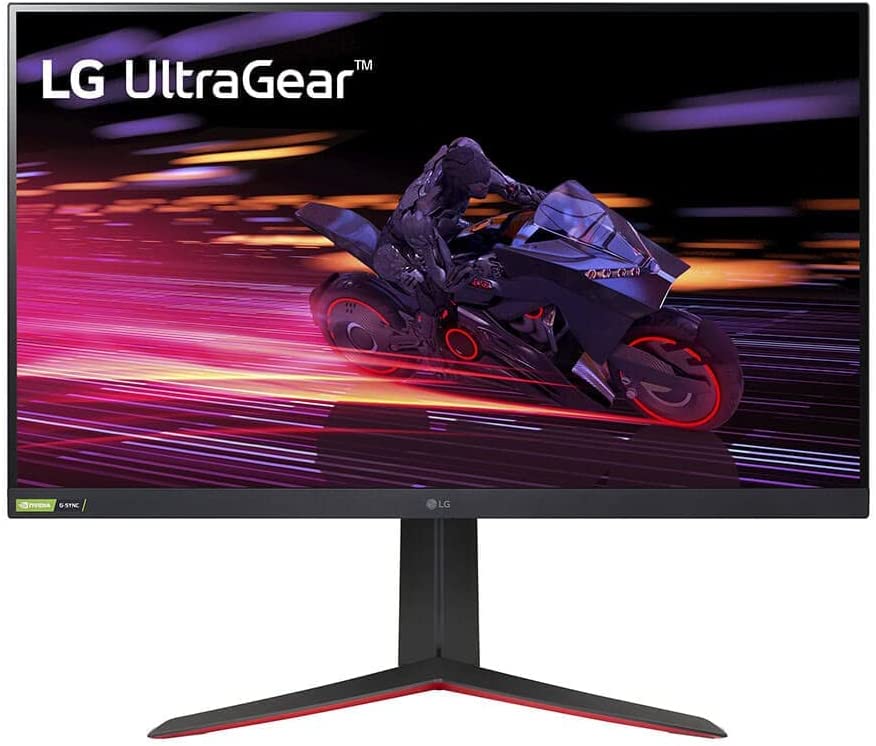 Photo 1 of LG UltraGear QHD 32-Inch Gaming Monitor 32GP750-B, IPS 1ms (GtG) with VESA DisplayHDR 400, NVIDIA G-SYNC and AMD FreeSync, 165Hz, Black
