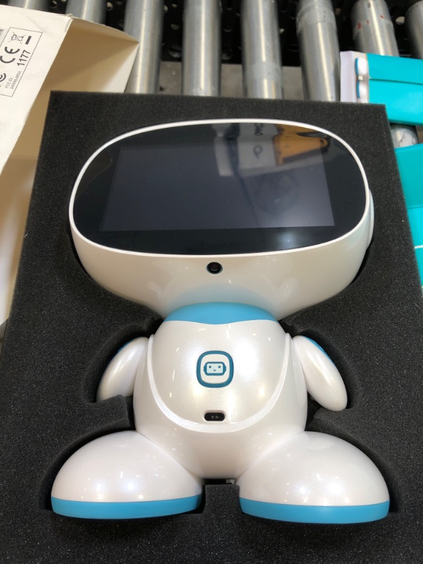 Photo 3 of Misa Blue Next Generation KidSafe Certified Programmable Family Robot, Multi Function Smart Home Educational Walking Robot Toy, STEM Smart Learning Companion, Multilingual Personal Assistant, Gift
SLIGHTLY USED*********