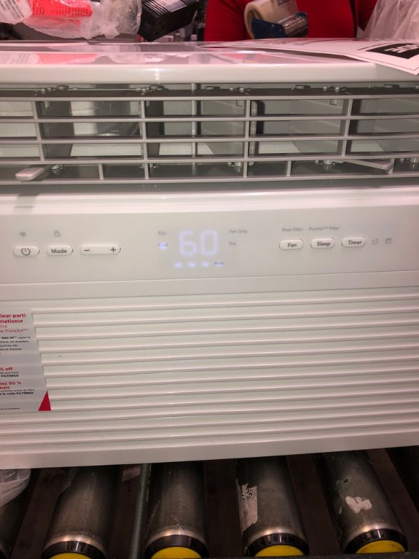 Photo 2 of Frigidaire FHWC084WB1 Window Air Conditioner, 8000 BTU, White
