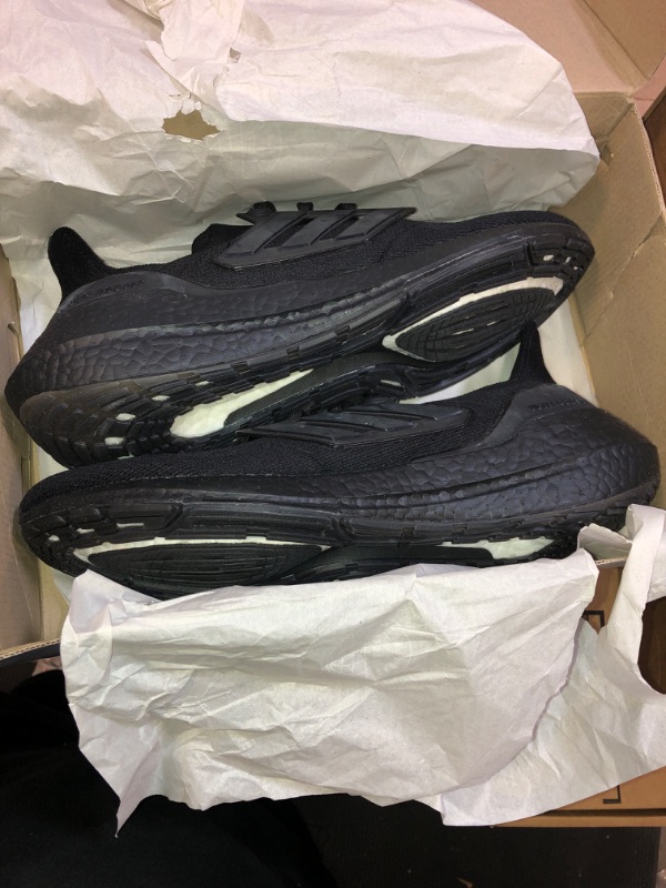 Photo 2 of adidas Men's Ultraboost 22 Running Shoe 10.5 Black/Black/Black