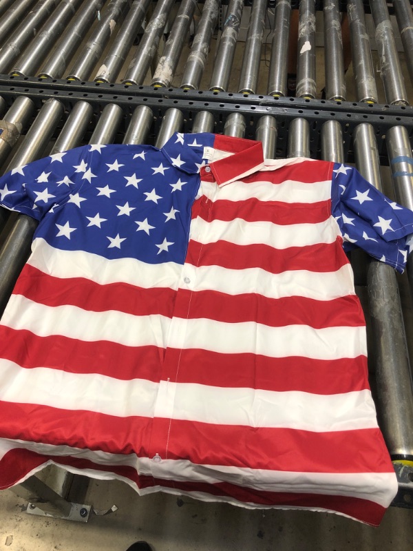 Photo 1 of AMERICAN FLAG SHIRT SIZE XL