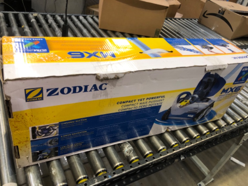 Photo 2 of Zodiac MX6 Automatic Suction-Side Pool Cleaner Vacuum for In-ground Pools
POSSIBLY MISSING PIECES************