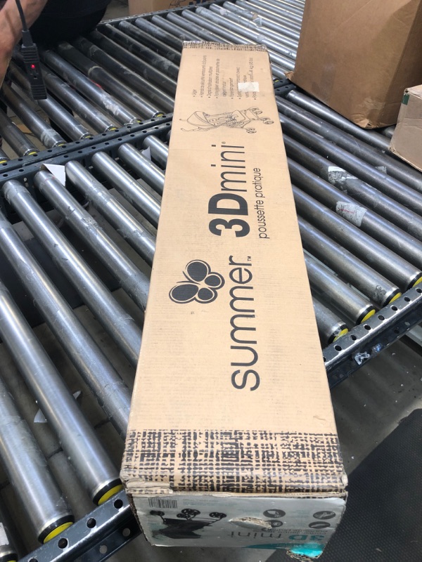 Photo 2 of Summer Infant, 3D Mini Convenience Stroller – Lightweight Stroller with Compact Fold MultiPosition Recline Canopy with Pop Out Sun Visor and More – Umbrella Stroller for Travel and More, Gray