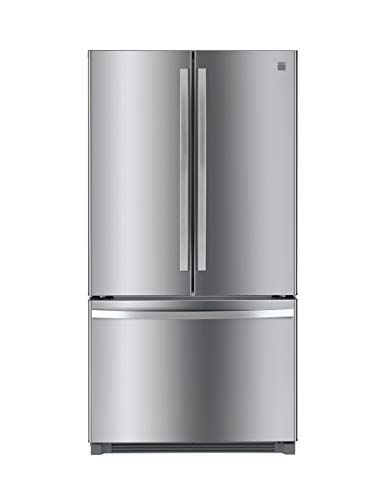 Photo 1 of Kenmore 4673025 Alexa Capabilities 04673025 26.1 Cu.ft. Non-Dispense French Door Refrigerator with Active Finish, Cu. Ft, Fingerprint Resistant Stainl
