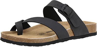 Photo 1 of CUSHIONAIRE Men's Luna-M Cork footbed Sandal with +Comfort
9