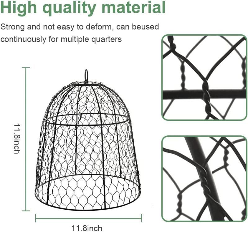 Photo 1 of YLSAZL Garden Chicken Wire Cloche, Plant Protector and Cover,Protect Plants and Flowers from Being Eaten by Squirrels, Rabbits, Chickens, and Other Small Animals 
