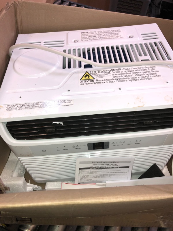 Photo 2 of Frigidaire FHWC064WB1 Window Air Conditioner, 6000 BTU, White
