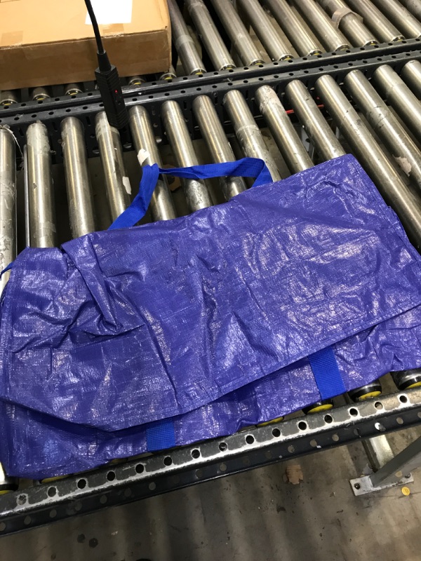 Photo 1 of 12 PCK BLUE PLASTIC BAGS 27''