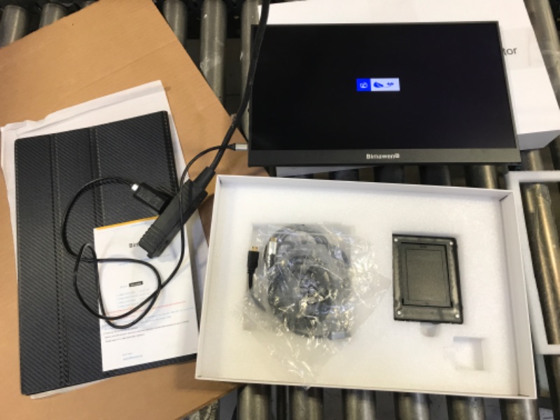 Photo 1 of Bimawen 17.3 inch 2K Portable Monitor IPS 2560x1440 100% sRGB HDR FHD FreeSync,Dual HDMI USB Type-C Monitor,PS4/Switch/PC/Mac/Compatible,Built-in Speaker (1440p)
