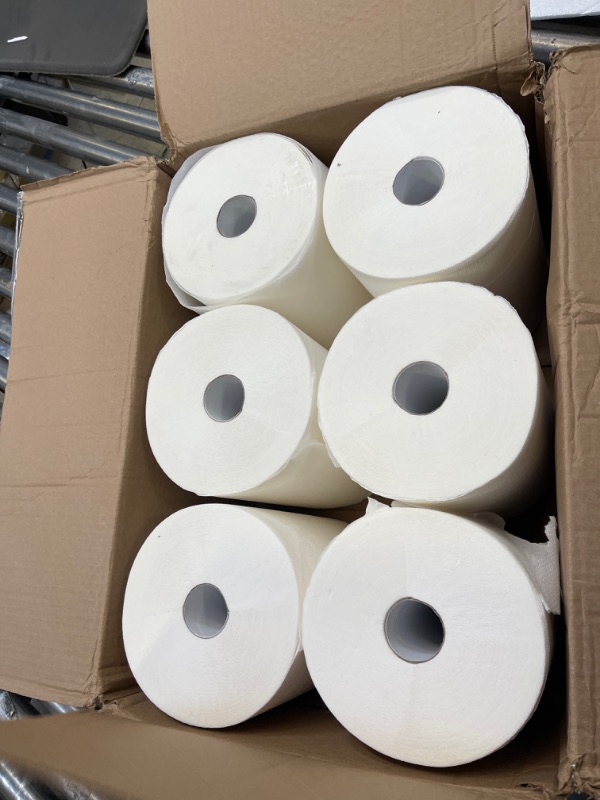 Photo 2 of High Capacity (Tad) Paper Towels - Hand Towels 10 Inch Wide Rolls (6 Rolls) Premium Quality Fits Touchless Automatic roll Towel Dispenser