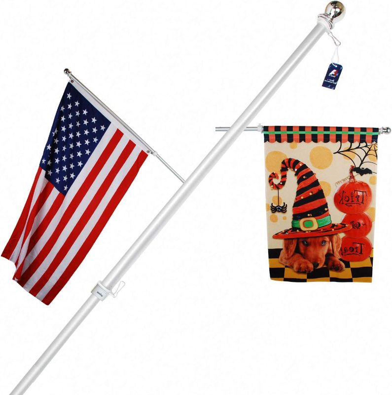 Photo 1 of Aoneflags 56" Tangle Free Aluminum Flagpole 