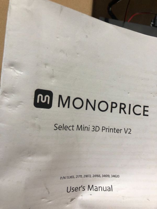 Photo 3 of monoprice select mini 3d printer v2 