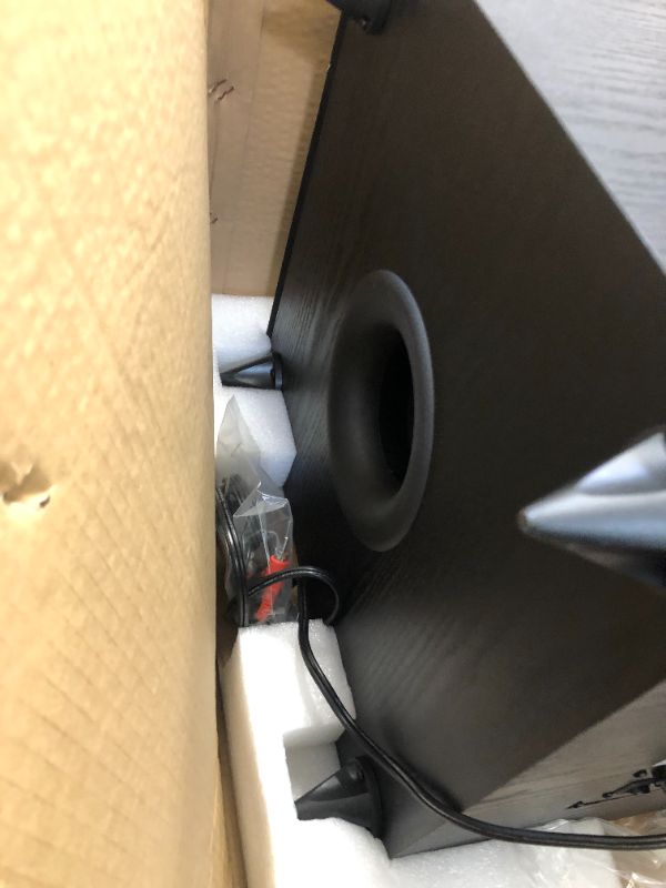 Photo 2 of monoprice 10" powered subwoofer - item may not be functional item may have missing parts 