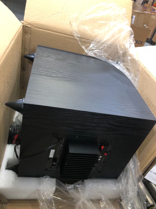 Photo 1 of monoprice 10" powered subwoofer - item may not be functional 