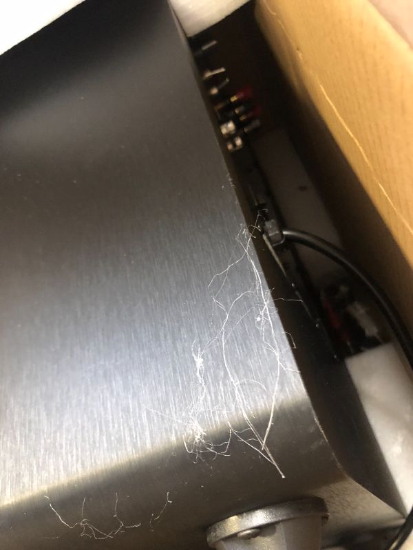 Photo 3 of monoprice sw-12-12"400-watt powered subwoofer  -UNKNOWN DAMAGE TO ITEM - UNABLE TO FULLY TEST 