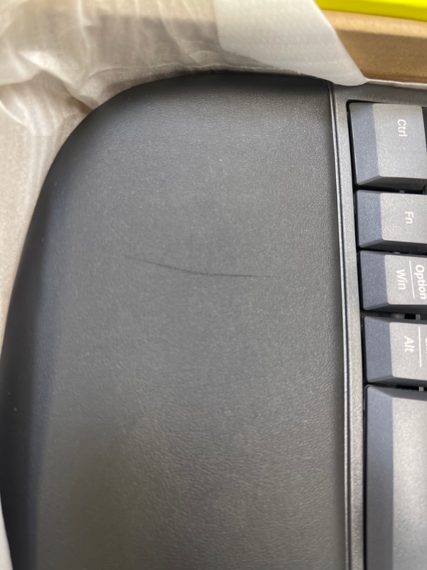 Photo 1 of DeLUX Wireless Ergonomic Keyboard, Ergo Split Keyboard with Palm Rest